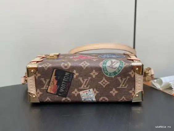 WIS LOUIS Trunk VUITTON PM-21*14*6CM Side 0420